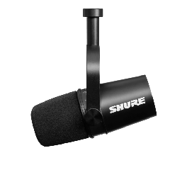Shure MV7-K XLR/USB Dynamic Podcasting Microphone
