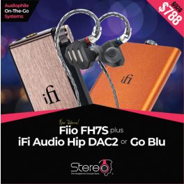 iFi Audio Hip DAC 2 + Fiio FH7S Audiophile System