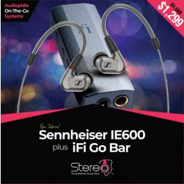 iFi Audio Go Bar + Sennheiser IE600 Audiophile System