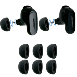 Comply Foam Ear Tips For Bose QuietComfort Ultra & QuietComfort II Medium 3 pair pack